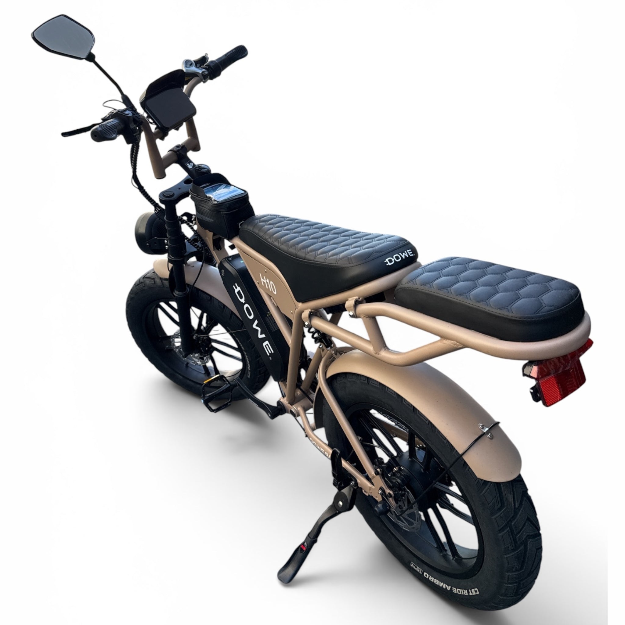 Elektrische Fatbike 250W – Dowe H10 Mokka– 17.5Ah Accu – Luxe Uitvoering
