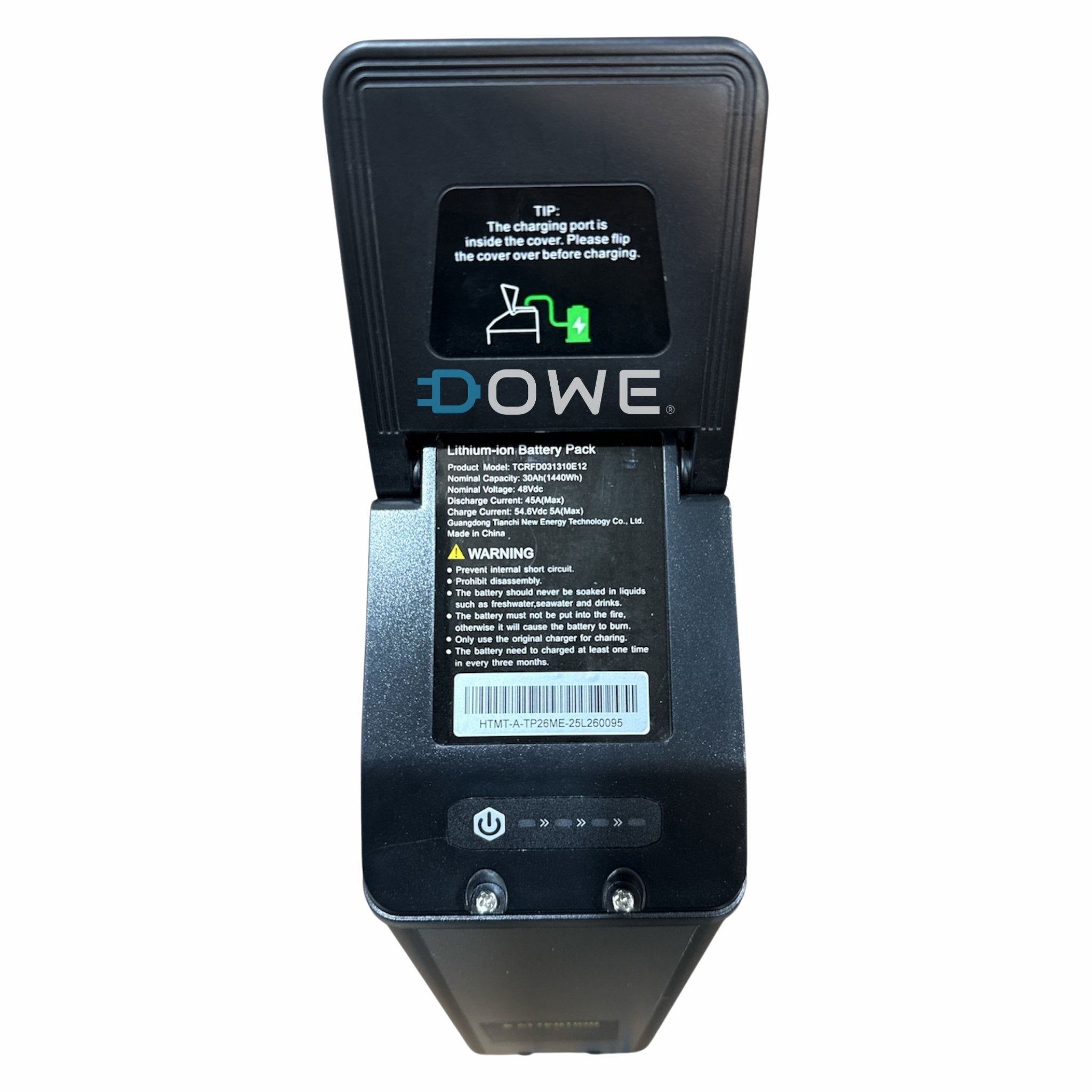 Ouxi GT2000 Accu 30Ah – Complete E-bike Batterij - Oranje (Zonder Oplader) | Krachtige Vervangingsaccu - OUXI GT2000 Onderdelen