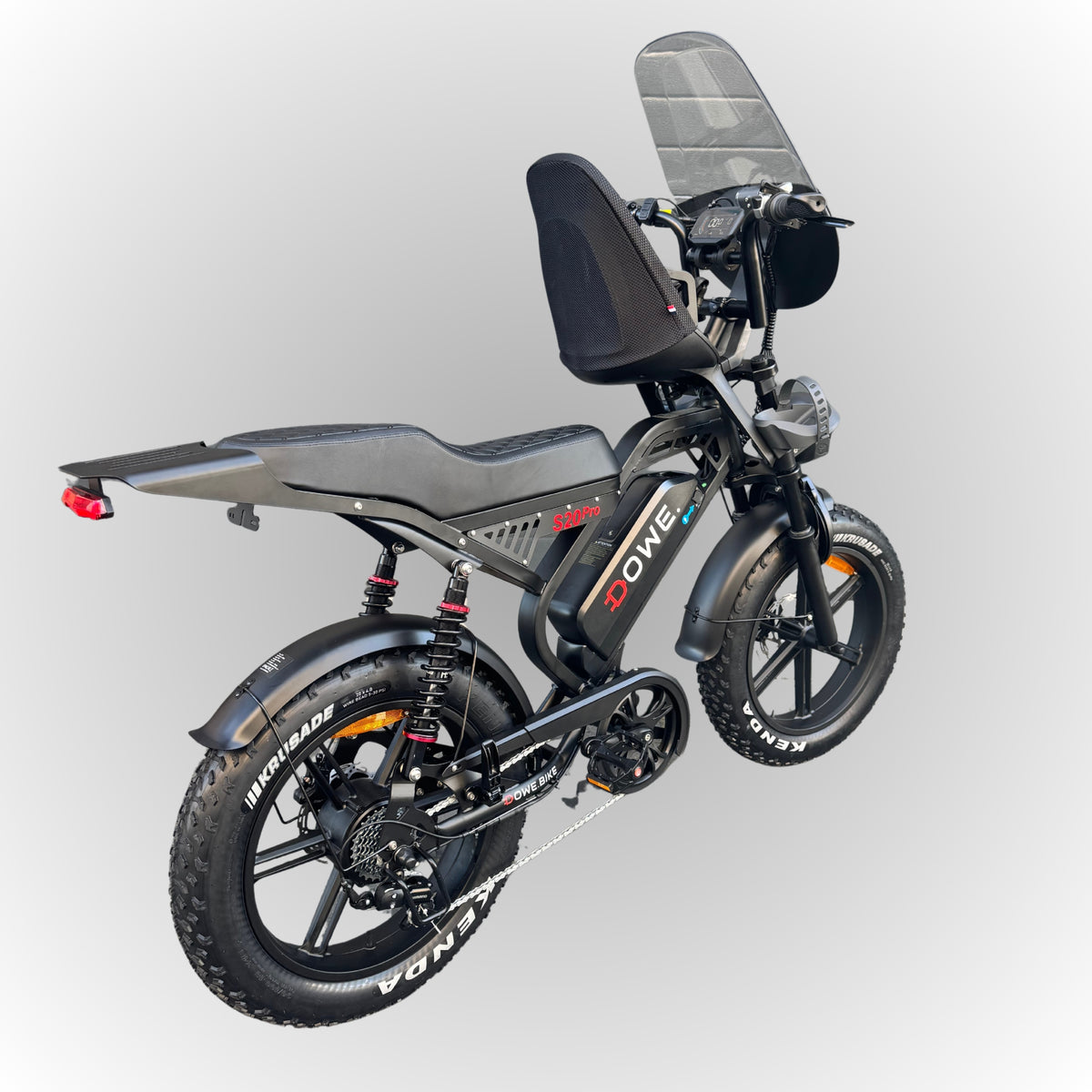 S20 Pro Family Edition - Fatbike met Kinderzitje - 250W, 25 km/h - Kinderzitje voor