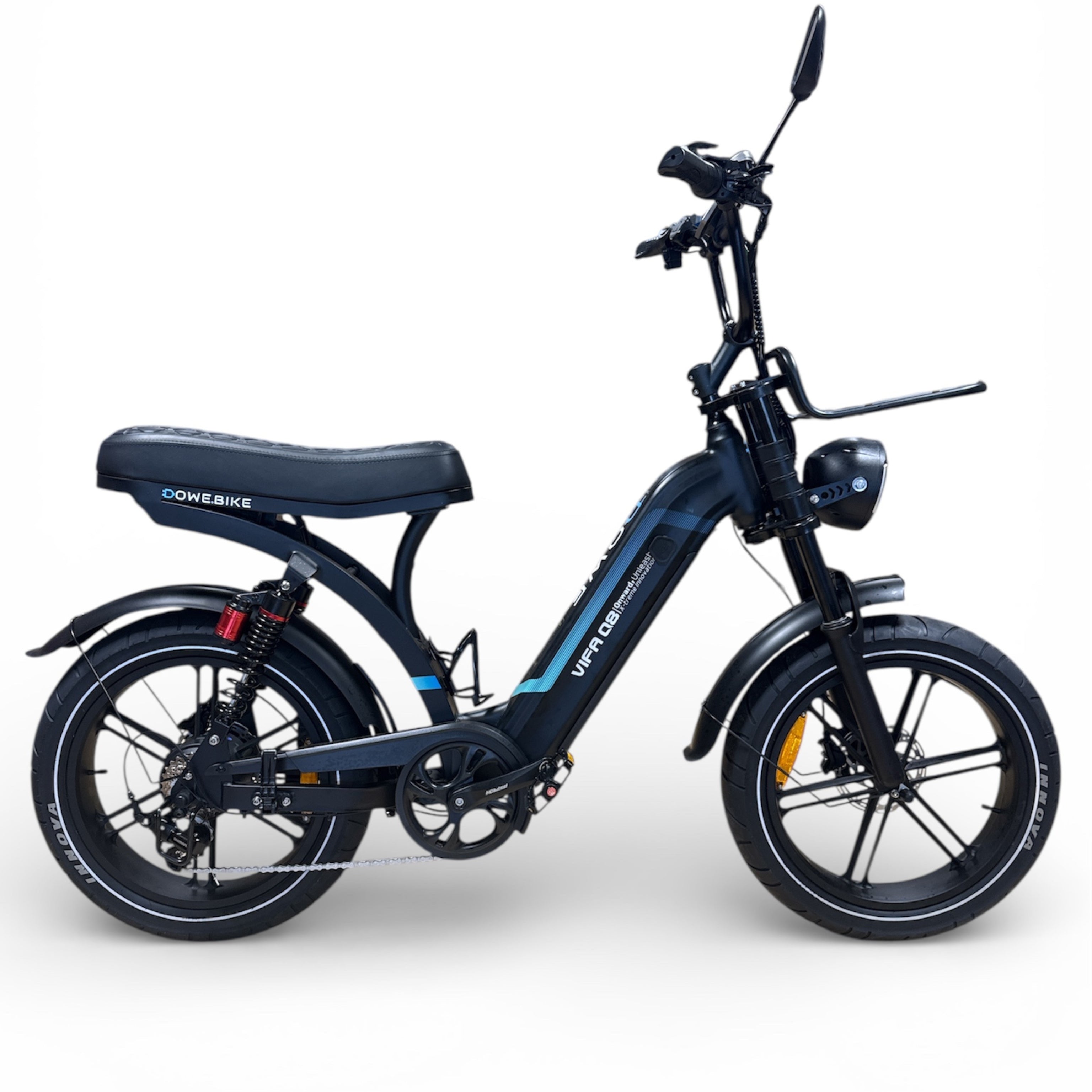 Elektrische fatbike 250W Dowe Q8 met lage instap