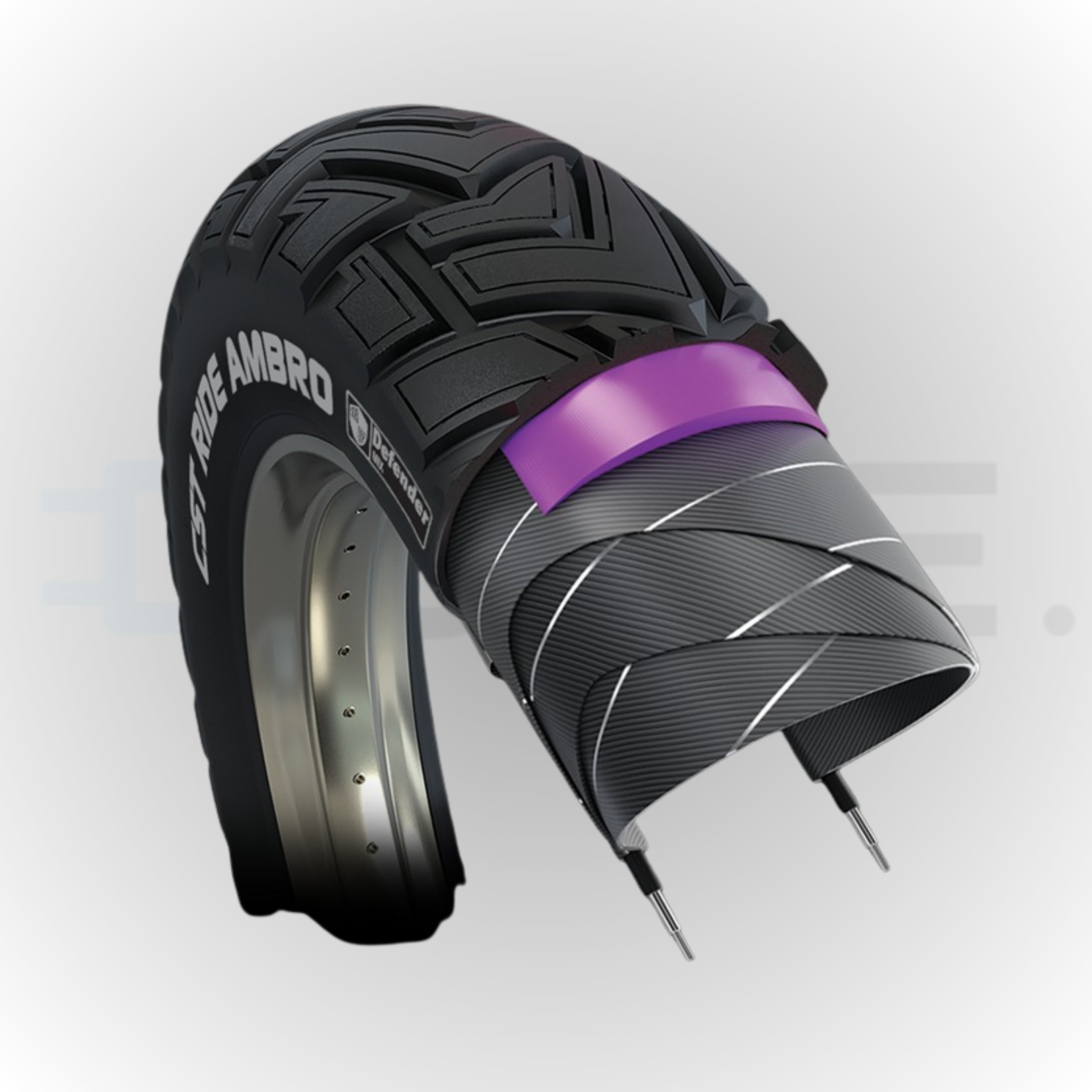 CST Fatbike Buitenband Ride Ambro 20x4.0 inch zwart – 100-406 mm  