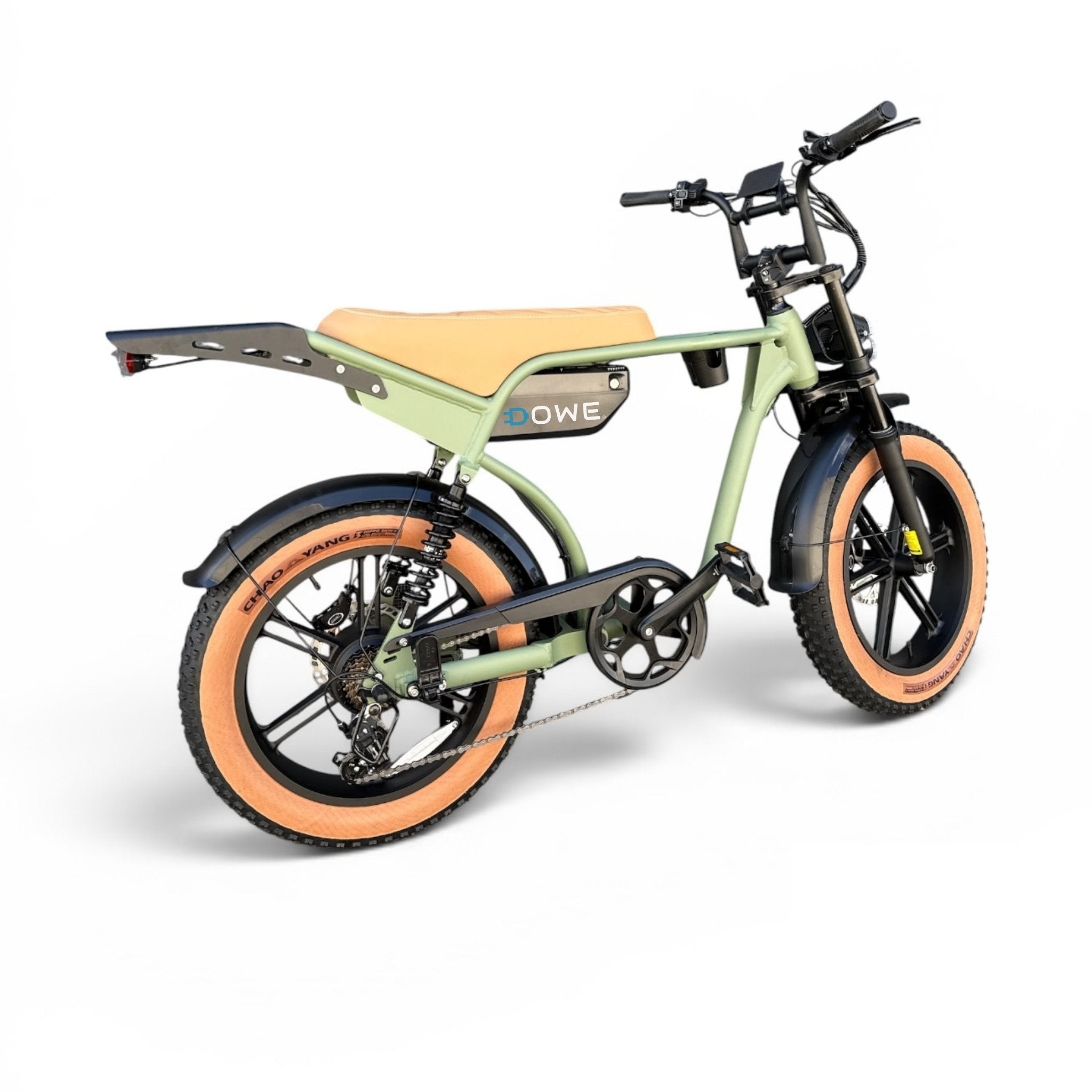Dowe RSE Fatbike Kopen | Groen |  Elektrische Fatbike met Lange Actieradius - Limited edition fatbike