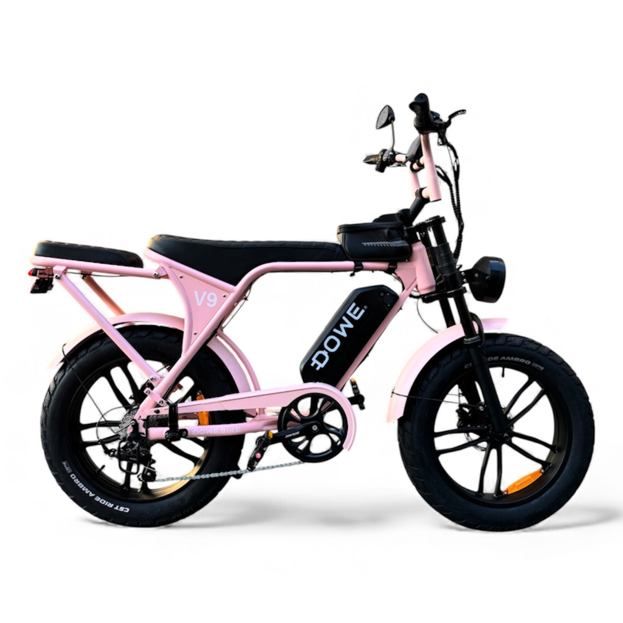 Elektrische fatbike 250W Dowe V9 voor stedelijk gebruik